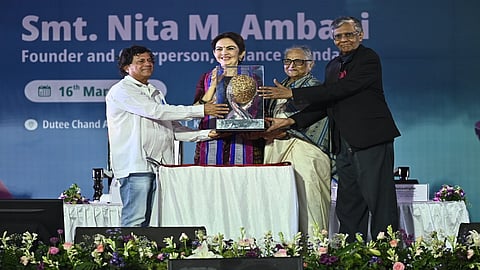 Chairperson of Reliance Foundation, Conferred Prestigious KISS Humanitarian Award 2025