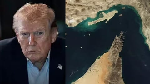 Donald Trump, Strait of Hormuz 