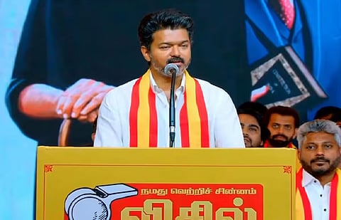 TVK chief Vijay