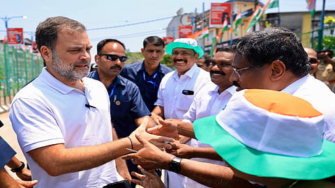Rahul Gandhi bats for woman CM in Kerala, crowd cheers 
