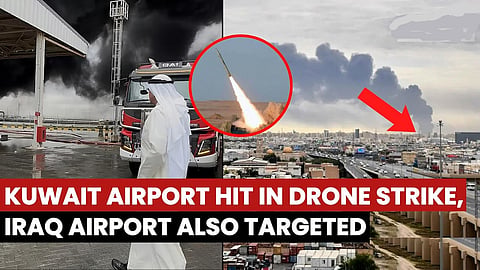 Iran hits Kuwait airport, tanker off Qatar while strikes batter Tehran 