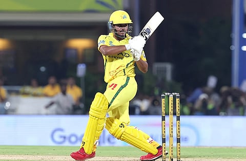 CSK score 209/5 against PBKS