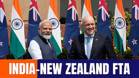 India-New Zealand FTA to greatly benefit farmers, youth, MSMEs
