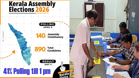 Kerala polls: Nearly 50 per cent voter turnout recorded by 1 pm