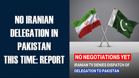 No delegation from Iran visits Islamabad, state television says