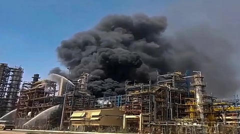 HPCL sees no material impact from refinery fire 	