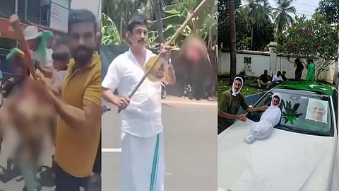 K T Jaleel slams parading of goat head with his face around its neck