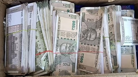 566 bundles of notes akin to Rs 500 currency found dumped in Indore