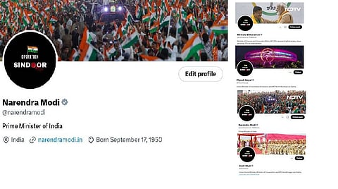Rajnath, Shah, other Union ministers change social media profile to 'Op Sindoor' logo