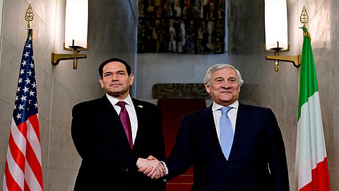 Italy tells Rubio that Europe needs America, vice versa