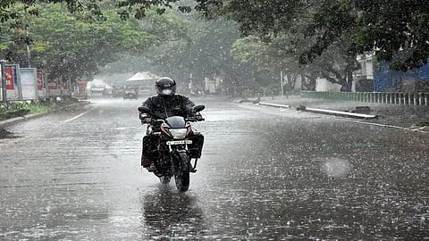 Rain bring relief from heatwave in Kerala