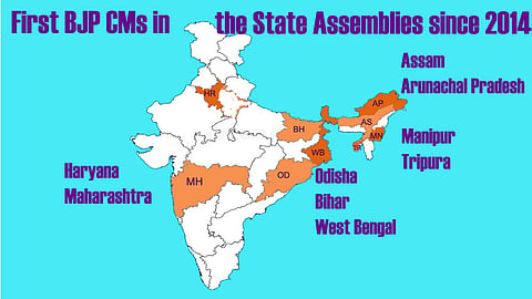 Haryana to Bengal: BJP secures first-time CMs in 9 states