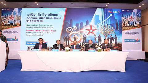 Bank of India reports Net Profit for FY26 grew to ₹10,527 crore by 14.19% 