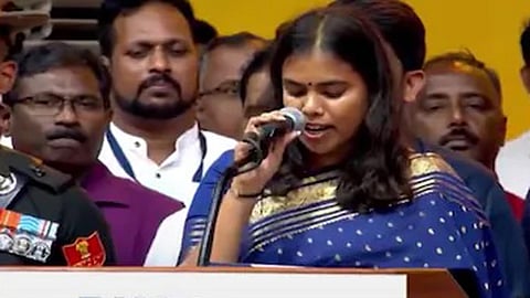TN Minister Keerthana misses first opportunity to take oath, completes task later