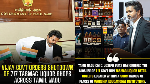 CM Vijay orders closure of 717 liquor shops across TN