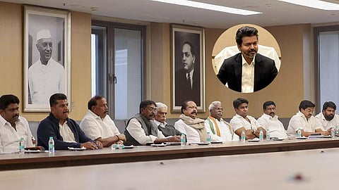 TN CM C Joseph Vijay will visit TNCC headquarters