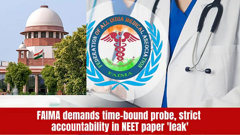 Seeks overhaul of NEET-UG exam system over 'paper leak'