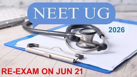 NEET-UG re-exam to be held on June 21