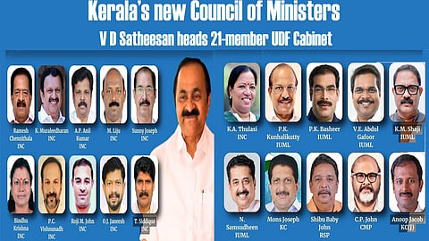 Mix of experienced and new faces in the new Kerala Govt