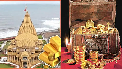 No plan to monetise gold held by temples: Govt