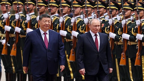 Xi, Putin hold talks in Beijing 