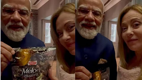 Meloni thanks Modi for 'Melody' during Italy visit