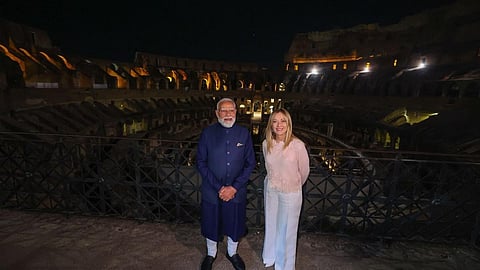 PM Modi holds talks with Italian counterpart Meloni