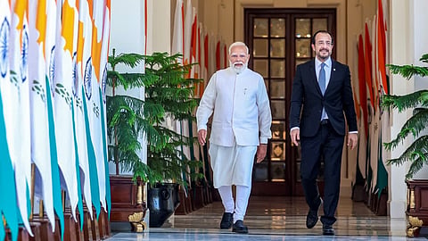 India, Cyprus upgrade ties to a strategic partnership