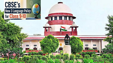 Plea against CBSE's policy making three-language study compulsory in Class 9