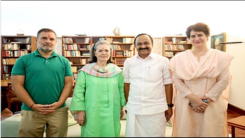 Kerala CM Satheesan meets Sonia, Rahul, Kharge 