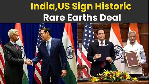 India, US strike critical minerals deal