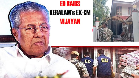 Stunned Kerala watches as ED raids premises of former CM  Vijayan