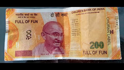 Fake currency note