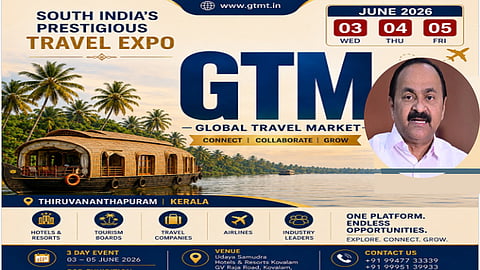GTM 2026 to bring together 1,000-plus tour operators in Kerala 