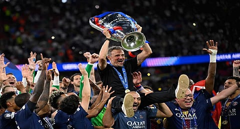PSG wins back-to-back Champions League titles after shootout victory against Arsenal