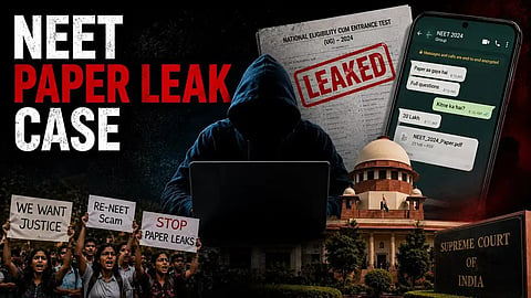 NEET paper leak
