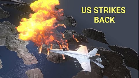 US targets Iranian radar, drone strikes