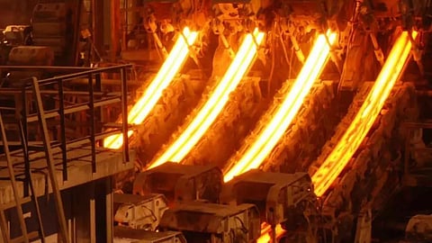Steel plant furnace