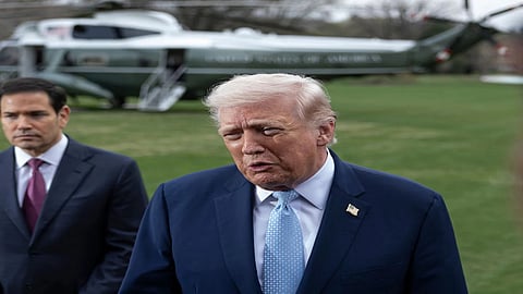 Trump says pilots are fine after US helicopter crashes 