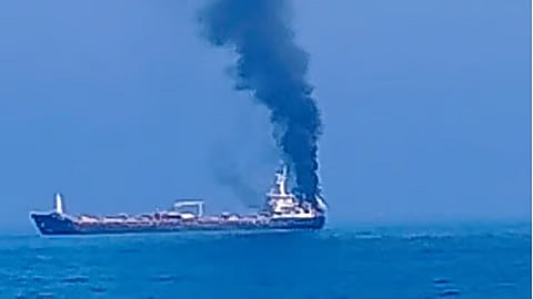 India 'closely monitoring' incident involving vessel off Oman port