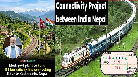 India, Nepal discusses cross-border rail connectivity