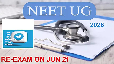 Govt places curbs on Telegram messaging app ahead of NEET-UG re-test