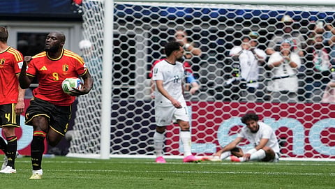 Belgium settles for 1-1 draw with Egypt at World Cup 