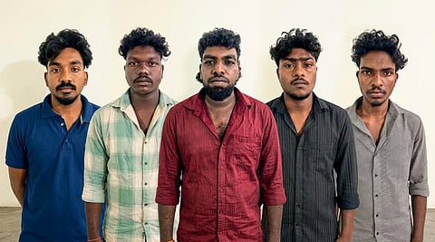 Ashwin, Advait, Ajith, Arjun, and Tomy arrested in woman assault case