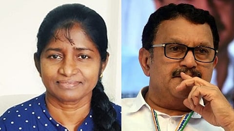 DHS K J Reena, Minister K Muraleedharan