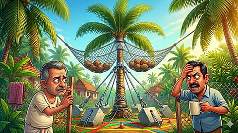 Kerala HC uses humour, Bible to end bitter dispute over coconut tree