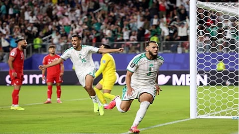 Algeria rallies past Jordan 2-1 for its first win at a World Cup 