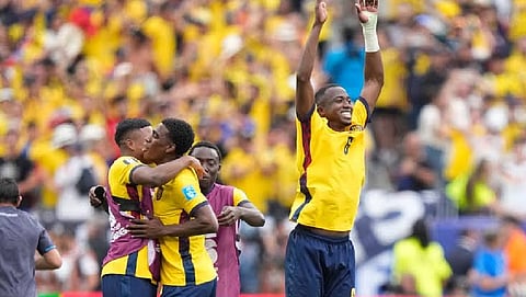 Ecuador advances to World Cup knockout rounds, beats Germany 2-1 on Plata's 77th-minute goal 