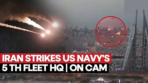 Iranian drones attack Bahrain, ship is struck in strait after US airstrikes on Iran