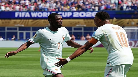 Ousmane Dembele scores World Cup hat trick for France in 4-1 win over Norway